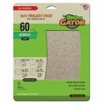 ALI INDUSTRIES Sandpaper, Coarse 60-Grit, 9 x 11-In., 4-Pk.