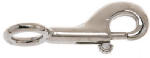 CAMPBELL CHAIN Campbell T7615202 Round Eye Bolt Snap, 5/8 in, 90 lb Working Load, Zinc, Nickel-Plated HARDWARE & FARM SUPPLIES CAMPBELL CHAIN