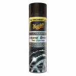 MEGUIAR'S Meguiar's Ultimate Insane Shine G190315 Tire Coating, 15 oz, Aerosol Can, Liquid, Slight Chemical AUTOMOTIVE MEGUIAR'S