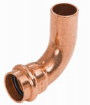 NIBCO INC 1/2 In. FTG by Press Copper Pipe Elbow, 90 Degrees