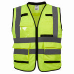 MILWAUKEE ELECTRIC TOOL CORP Performance Safety Vest, High Visibility Yellow, ANSI Type R Class 2, L/ XL