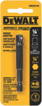 DEWALT DEWALT ELITE Series DWAFE14ADPT Socket Adapter, 1/4 in Drive, Hex, Square Drive, 3 in L TOOLS DEWALT