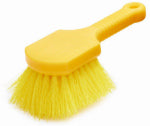 RUBBERMAID Rubbermaid FG9B2900YEL Utility Brush, Yellow Bristle, 2 in L Trim, Yellow CLEANING & JANITORIAL SUPPLIES RUBBERMAID