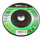 FORNEY Forney 71897 Grinding Wheel, 4-1/2 in Dia, 1/4 in Thick, 7/8 in Arbor, 24 Grit, Coarse, Silicon Carbide Abrasive TOOLS FORNEY