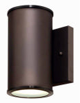 WESTINGHOUSE LIGHTING CORP LED Wall Cylinder Light Fixture, Oil-Rubbed Bronze, 640 Lumens ELECTRICAL WESTINGHOUSE LIGHTING CORP   