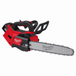MILWAUKEE ELECTRIC TOOL CORP M18 Cordless Chainsaw Kit, Brushless Motor, Top Handle, 14 In., 18-Volt Battery & Charger