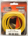 COLEMAN CABLE Road Power 55671733/12-1-14 Electrical Wire, 12 AWG Wire, 25/60 VAC/VDC, Copper Conductor, Yellow Sheath, 11 ft L AUTOMOTIVE COLEMAN CABLE
