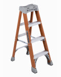 LOUISVILLE LADDER 4-Ft. Step Ladder, Fiberglass, Type IA, 300-Lb. Duty Rating PAINT LOUISVILLE LADDER