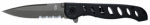 GERBER Gerber 22-41432 Folding Knife, 3.43 in L Blade, High Carbon Stainless Steel Blade, 1-Blade, Black Handle SPORTS & RECREATION GERBER