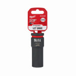 MILWAUKEE ELECTRIC TOOL CORP Shockwave SAE Deep-Well 6-Point Impact Socket, 1/2 In. Drive, 11/16 In. TOOLS MILWAUKEE ELECTRIC TOOL CORP
