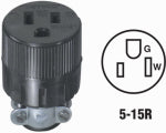 LEVITON MFG CO BLK CORD CONNECTOR ELECTRICAL LEVITON MFG CO