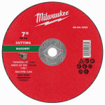 MILWAUKEE ELECTRIC TOOL CORP 7" Mason CutOff Wheel