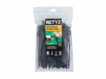NETCONNEX, LLC EveryTie Releasable/Reusable Cable Ties, Black, 6 In., 100-Pk. ELECTRICAL NETCONNEX, LLC