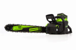 GREENWORKS TOOLS 80-Volt Cordless Chain Saw, Brushless, Battery & Rapid Charger, 18 In. OUTDOOR LIVING & POWER EQUIPMENT GREENWORKS TOOLS