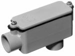CARLON Carlon E986J-CTN Conduit Body, 2 in Hub, 8-13/32 in OAL, PVC, Gray, Includes: Foam-in-Place Gasket ELECTRICAL CARLON