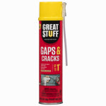 GREAT STUFF Great Stuff 157911 Minimal Expanding Foam Sealant, Yellow, 20 oz, Aerosol Can PAINT GREAT STUFF