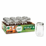 NEWELL BRANDS DISTRIBUTION LLC Mason Jars, Regular Mouth, Pint, 12-Pk. HOUSEWARES NEWELL BRANDS DISTRIBUTION LLC