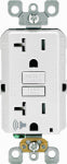 LEVITON MFG CO WH 20A GFCI RECEPTACLE ELECTRICAL LEVITON MFG CO