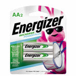 ENERGIZER Rechargeable AA (Double A) Batteries, 2 Pack