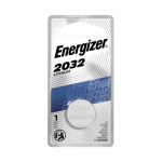 ENERGIZER BATTERY Energizer ECR2032BP Coin Cell Battery, 3 V Battery, 235 mAh, CR2032 Battery, Lithium, Manganese Dioxide ELECTRICAL ENERGIZER BATTERY