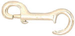 CAMPBELL CHAIN Campbell T7606021 Rigid Eye Bolt Snap, 1/2 in, 60 lb Working Load, Malleable Iron/Steel, Zinc HARDWARE & FARM SUPPLIES CAMPBELL CHAIN