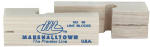 MARSHALLTOWN Marshalltown 86 Line Block, 3-3/4 in L, Wood TOOLS MARSHALLTOWN