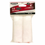 PREMIER PAINT ROLLER CO LLC Paint Roller Cover, White Knit, 3/8-In. Nap, 4-In., 2-Pk. PAINT PREMIER PAINT ROLLER CO LLC