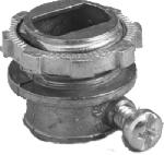 HALEX/SCOTT FETZER Conduit Fitting, Armor Cable Box Connector, 3/8-In., 5-Pk.