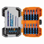 J S PRODUCTS 15-Pc. Mach-Blue Drill & Driver Bit Set