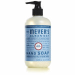 MRS. MEYERS Mrs. Meyer's 11215 Hand Soap, Liquid, Rain Water, 12.5 fl-oz Bottle CLEANING & JANITORIAL SUPPLIES MRS. MEYERS   