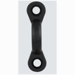 ASSA ABLOY AMERICAS RESIDENTIALI NC Rope Tie-Down Loop, Black, 3/8 In. HARDWARE & FARM SUPPLIES ASSA ABLOY AMERICAS RESIDENTIALI NC