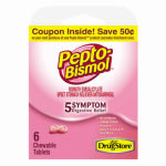 MIDWEST DISTRIBUTION Pepto-Bismol Tablets, 6-Ct. HOUSEWARES MIDWEST DISTRIBUTION