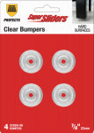 SHEPHERD HDWE. PROD., LLC. Super Sliders 7/8 In. Screw-on Furniture Wall Bumpers (4-Pack)