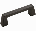 AMEROCK Blackrock Cabinet Pull, Black Bronze, 3 In.