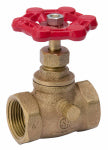 B & K INDUSTRIES Southland 105-103NL Stop and Waste Valve, 1/2 in Connection, FPT x FPT, 125 psi Pressure, Brass Body PLUMBING, HEATING & VENTILATION B & K INDUSTRIES
