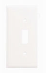 LEVITON MFG CO WHT TOGGLE END PLATE ELECTRICAL LEVITON MFG CO