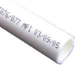 SHARKBITE/CASH ACME PEX Stick Pipe, Hot/Cold Water, White, 1/2 In. Rigid Copper Tube Size x 5 Ft.