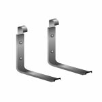 PANACEA PRODUCTS Plant Bracket, Wall-Mount, Black Aluminum LAWN & GARDEN PANACEA PRODUCTS