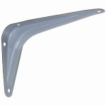 ASSA ABLOY AMERICAS RESIDENTIALI NC Shelf Bracket, Gray, 5 x 6 In.