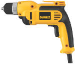 BLACK & DECKER/DEWALT Variable-Speed Pistol-Grip Drill, 3/8-In. Keyless Chuck, 7-Amp