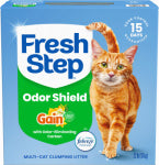 CLOROX/HOME CLEANING Fresh Step Odor Shield Multi Cat Clumping Litter with Febreze Freshness, Gain Original Scent, 22 lb