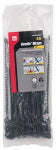 GB Gardner Bender 46-8BEADBK Cable Tie, Resin, Black, 8 in L, 70 lb Tensile Strength ELECTRICAL GB