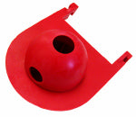 KORKY Korky 3010BP Toilet Flapper, Specifications: 3-1/4 in, Rubber, Red PLUMBING, HEATING & VENTILATION KORKY