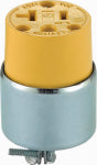 LEVITON MFG CO 20A YEL ARMOR CONNECTOR