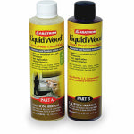 ABATRON, INC. Abatron LWAB6OR Wood Filler, Liquid, Faint, Slightly Aromatic Part A, Irritating Ammonia Part B, Clear, 12 oz AUTOMOTIVE ABATRON, INC.
