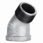 CODA RESOURCES LTD 1-1/4 In. Galvanized Pipe 45 Degree Street Elbow PLUMBING, HEATING & VENTILATION CODA RESOURCES LTD