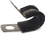 GB Gardner Bender PPR-1600 Insulated Cable Clamp, 1 in Max Bundle Dia, Rubber/Steel, Black ELECTRICAL GB