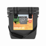 ROVR PRODUCTS CoolR 25 Quart Hard Cooler with Shoulder Strap (GRANITE) OUTDOOR LIVING & POWER EQUIPMENT ROVR PRODUCTS