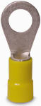 GB Gardner Bender 20-107 Ring Terminal, 600 V, 12 to 10 AWG Wire, 12 to 1/4 in Stud, Vinyl Insulation, Copper Contact ELECTRICAL GB