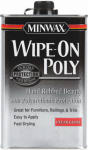 MINWAX COMPANY, THE Wipe On Polyurethane, Clear Gloss, 1 Pt.